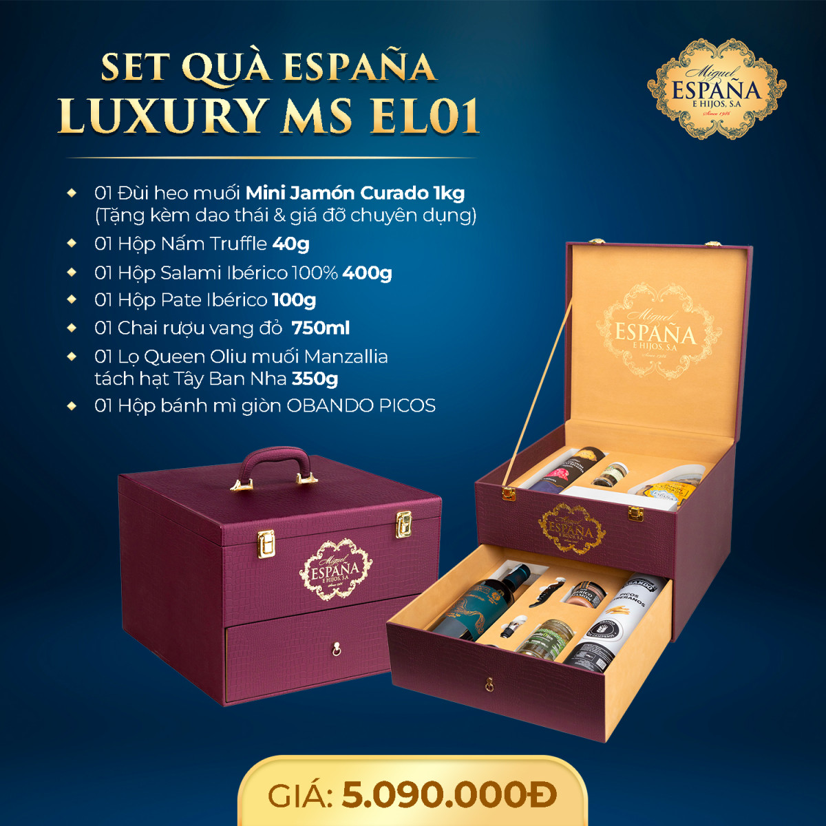 Set quà Espana Luxury MS EL01